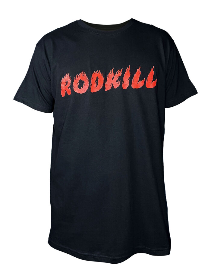 Tee-shirt Rodkill "Burn" - Noir / Rouge