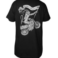 Tee-shirt Rodkill "Motorcycle" - Noir