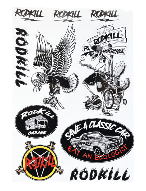 Planche stickers - Rodkill Garage